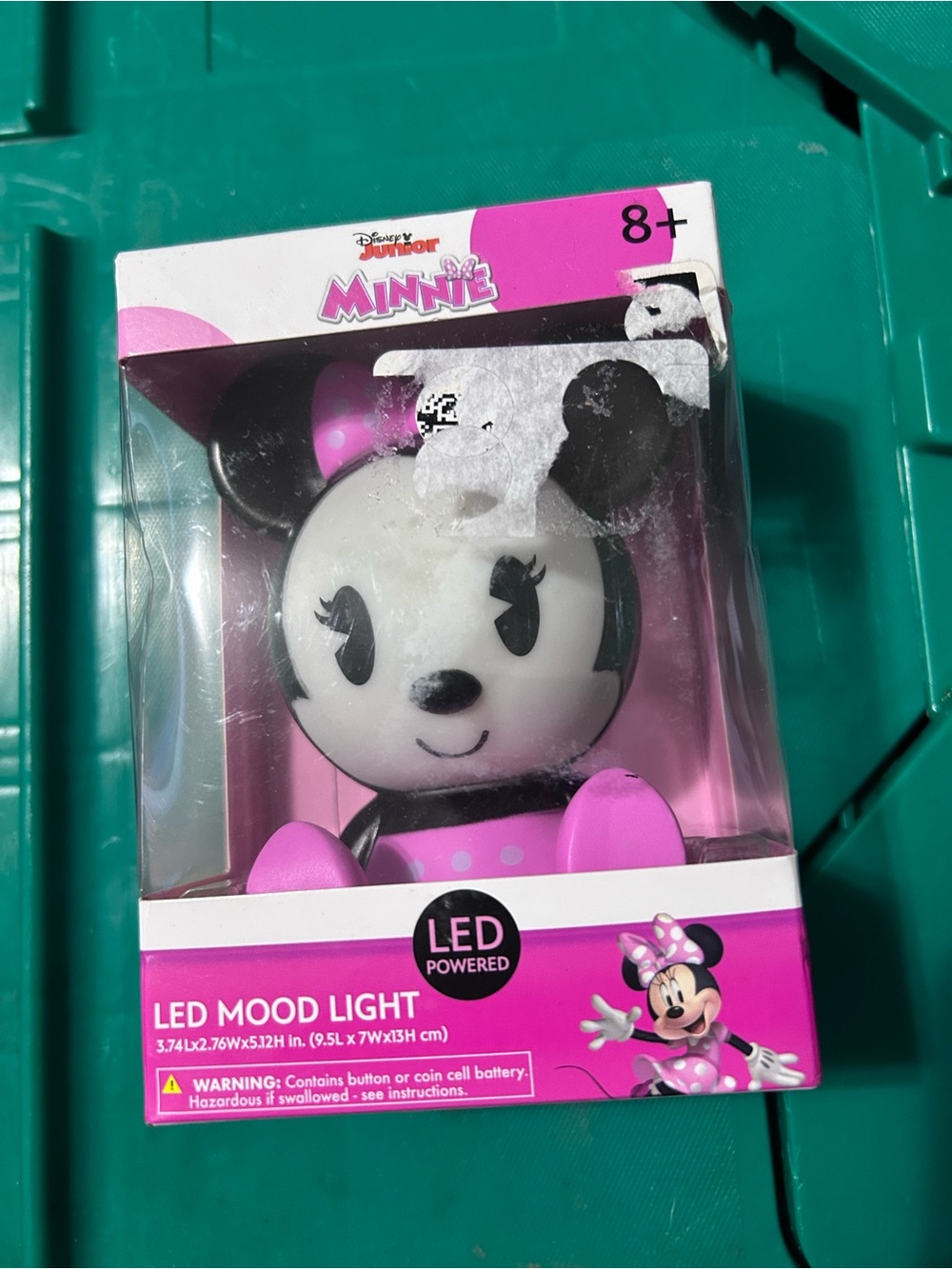 Disney Minnie Mouse LED Mood Light - Pink and Black